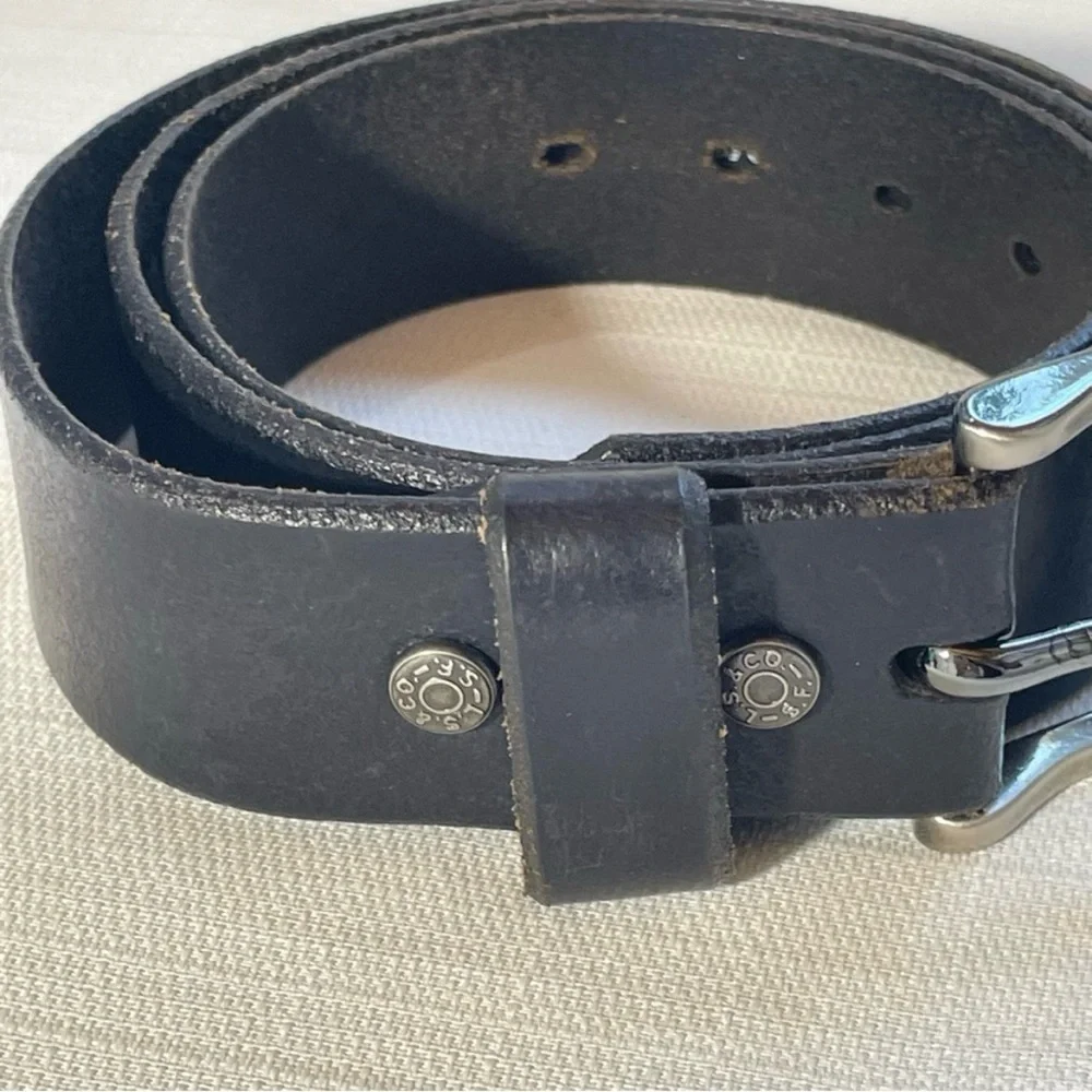 Levi’s Black Italian Leather‎ Belt